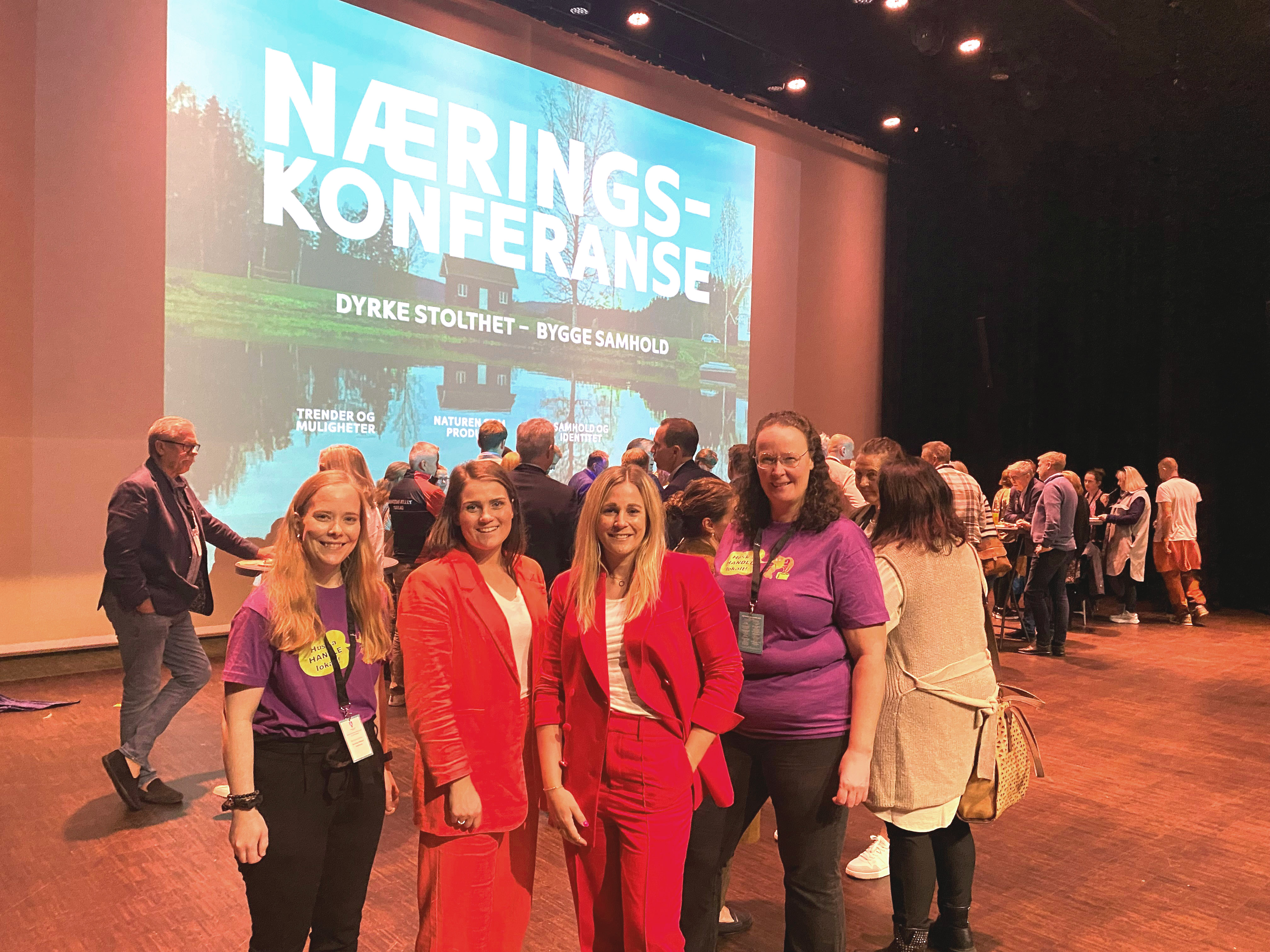 Bilde av Mari, Siri Mortensen, Helene og Siri 